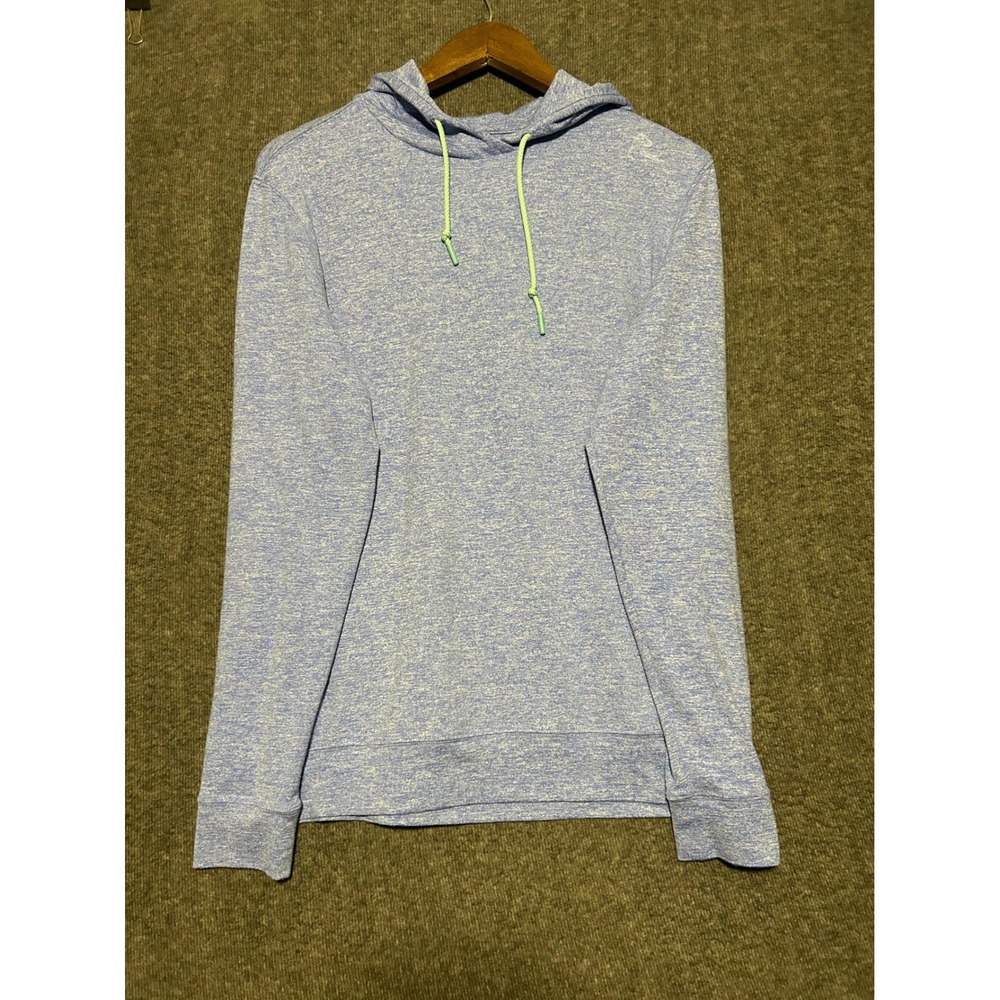 Rhoback hesi hoodie performance mens small blue pullover drawstring read - Picture 2 of 8